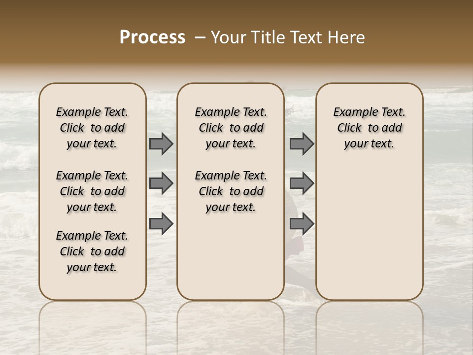 Joy Joyful Ocean PowerPoint Template