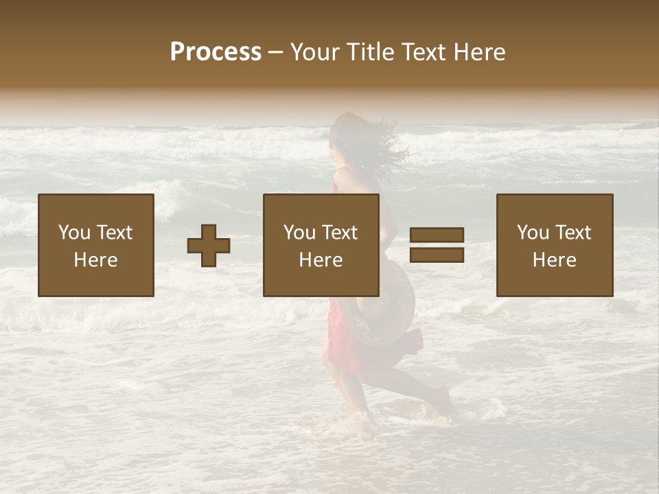 Joy Joyful Ocean PowerPoint Template