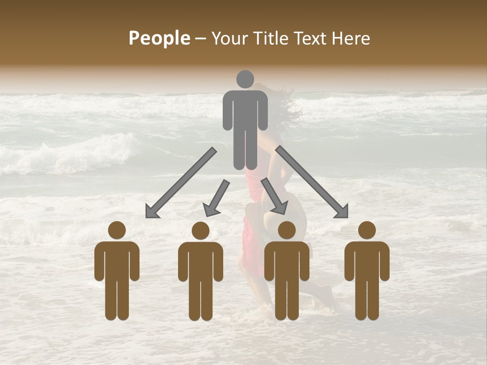 Joy Joyful Ocean PowerPoint Template