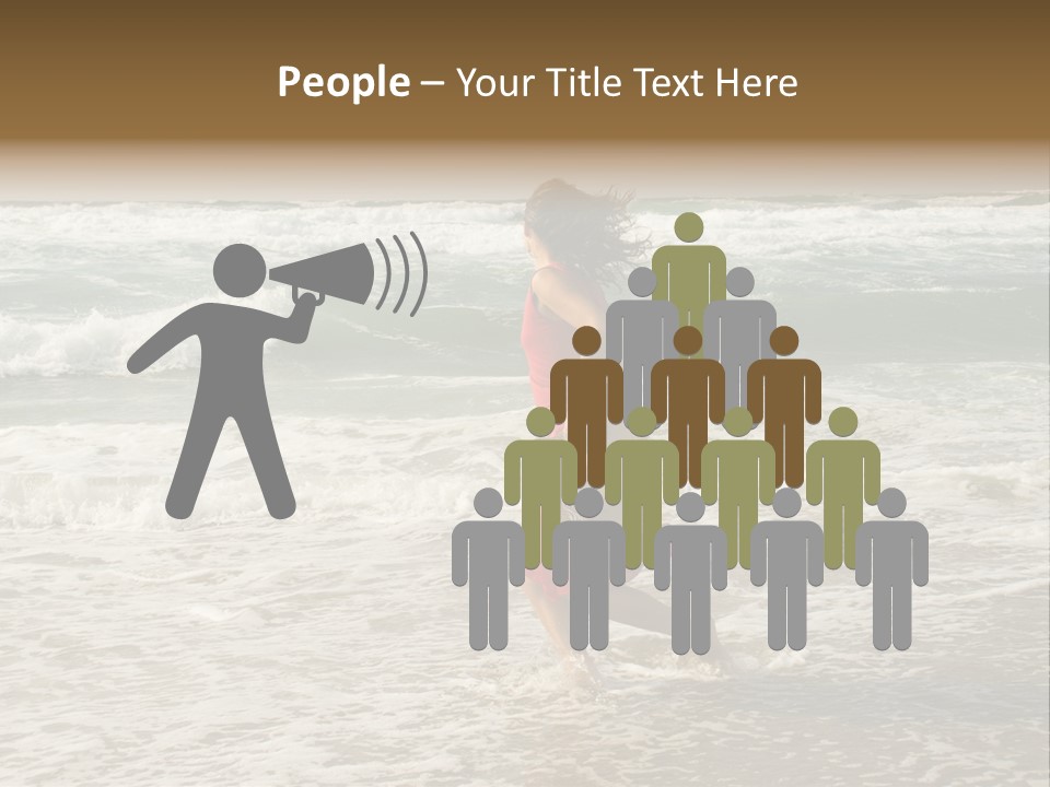 Joy Joyful Ocean PowerPoint Template