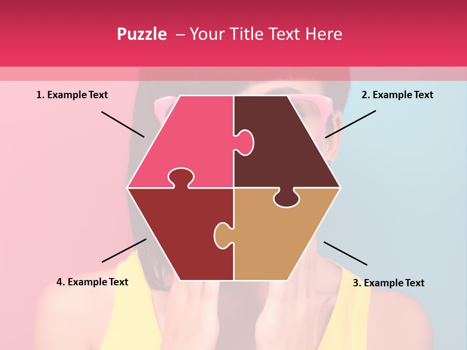 Sexy Beautiful Closeup PowerPoint Template