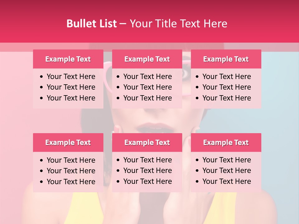 Sexy Beautiful Closeup PowerPoint Template