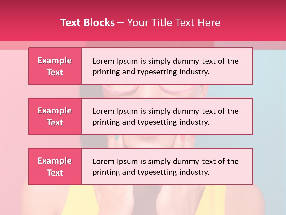 Sexy Beautiful Closeup PowerPoint Template