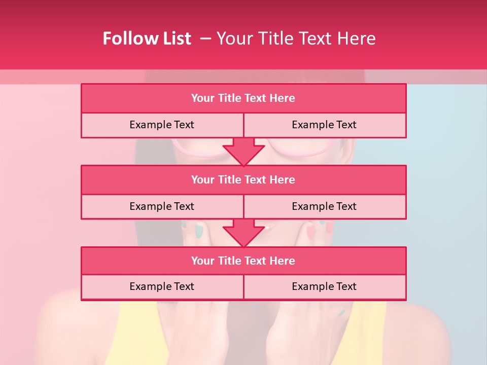 Sexy Beautiful Closeup PowerPoint Template