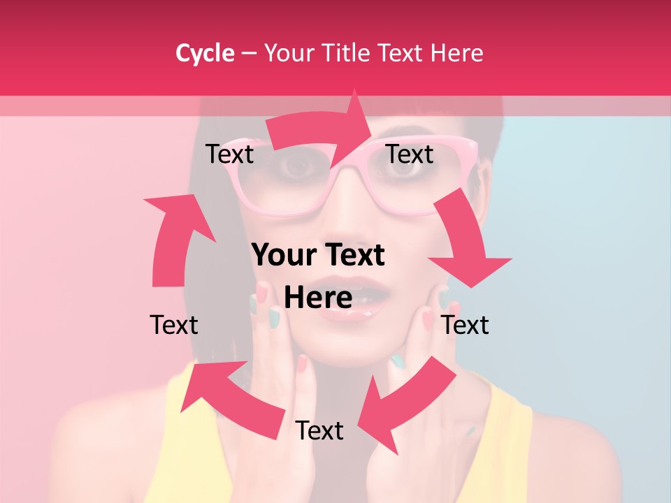 Sexy Beautiful Closeup PowerPoint Template