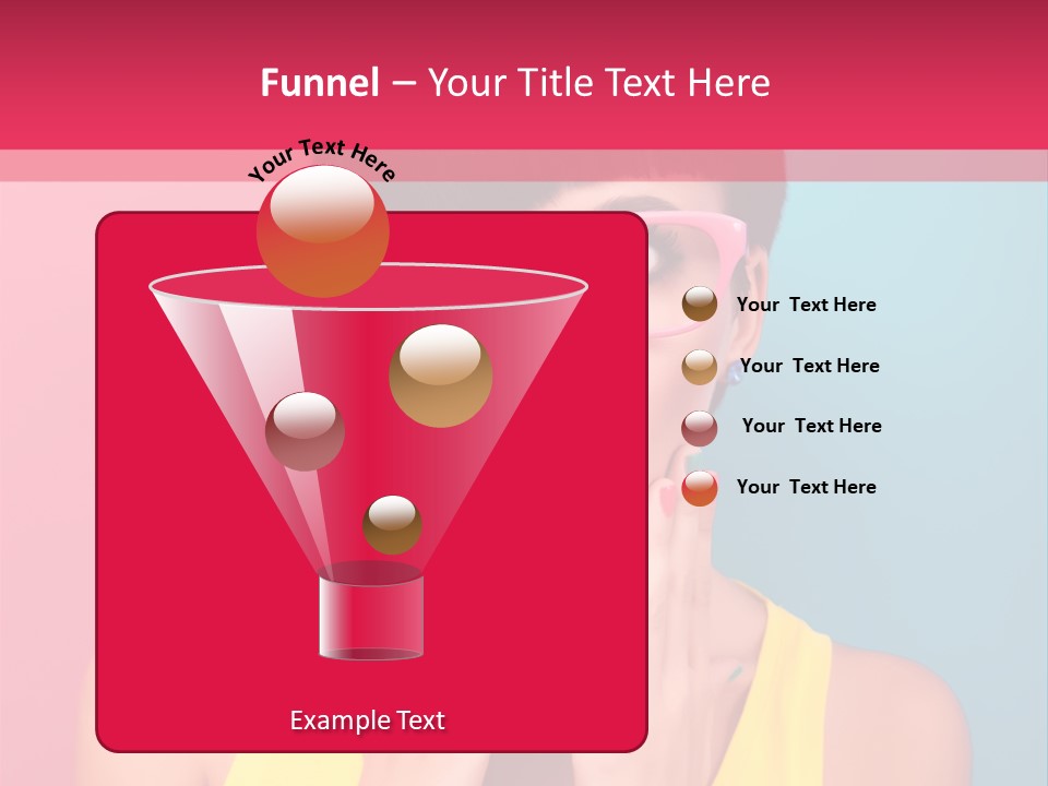 Sexy Beautiful Closeup PowerPoint Template