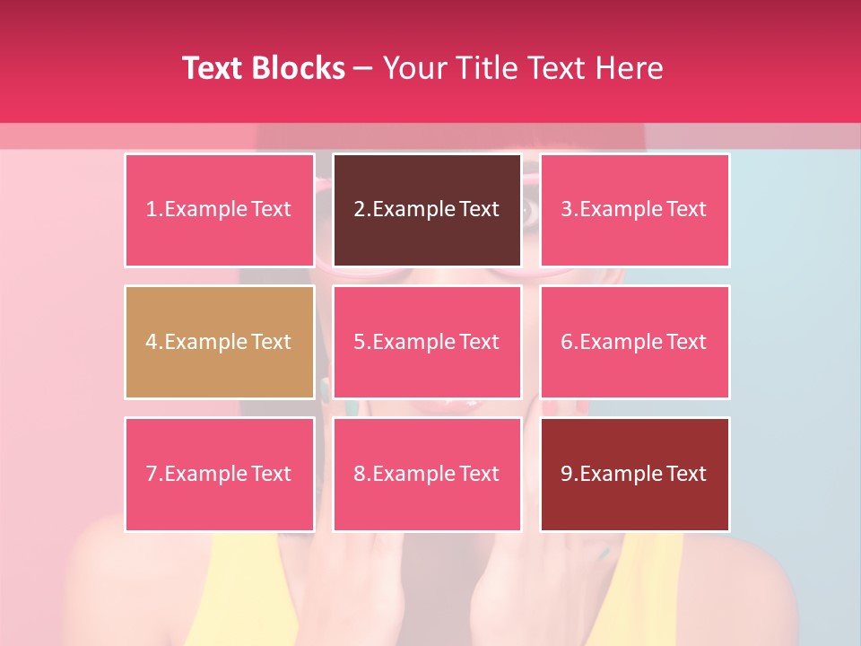 Sexy Beautiful Closeup PowerPoint Template