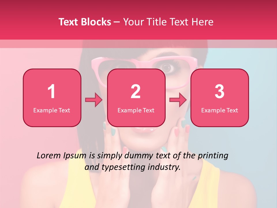 Sexy Beautiful Closeup PowerPoint Template