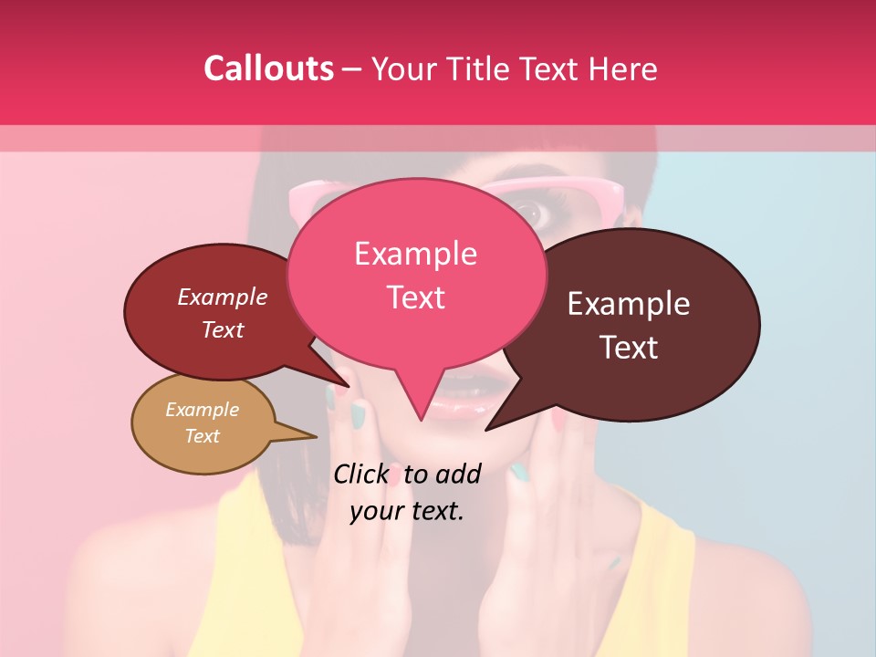 Sexy Beautiful Closeup PowerPoint Template