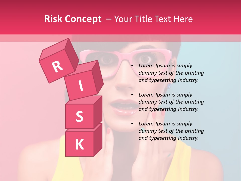 Sexy Beautiful Closeup PowerPoint Template