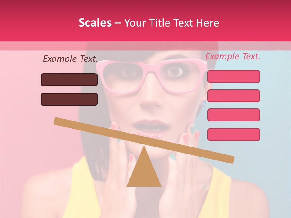 Sexy Beautiful Closeup PowerPoint Template