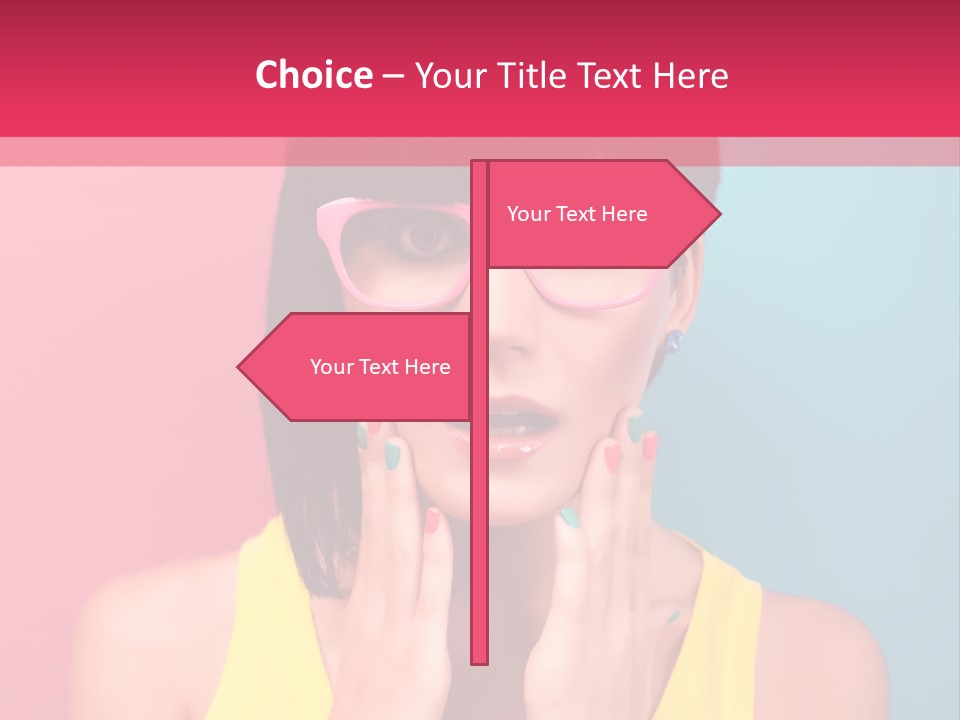 Sexy Beautiful Closeup PowerPoint Template