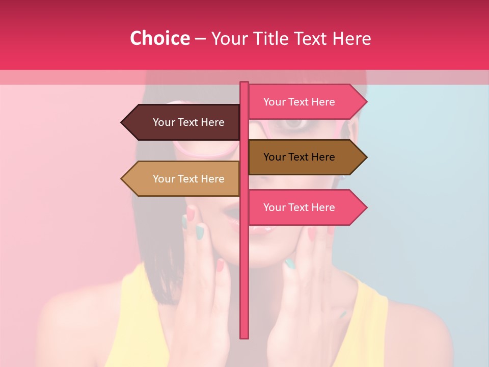 Sexy Beautiful Closeup PowerPoint Template