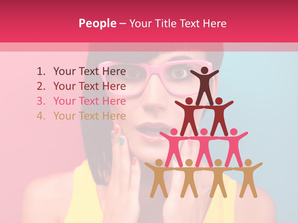 Sexy Beautiful Closeup PowerPoint Template