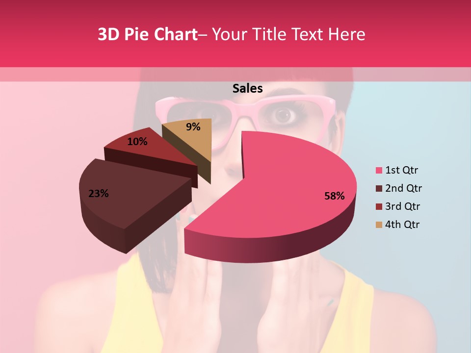 Sexy Beautiful Closeup PowerPoint Template