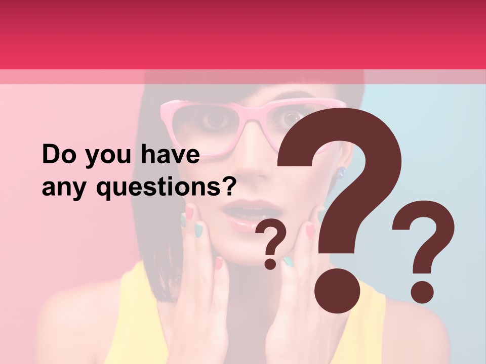 Sexy Beautiful Closeup PowerPoint Template