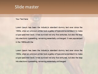 Roe Bock Female PowerPoint Template