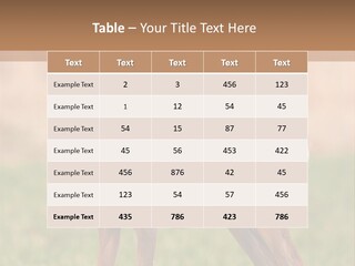 Roe Bock Female PowerPoint Template