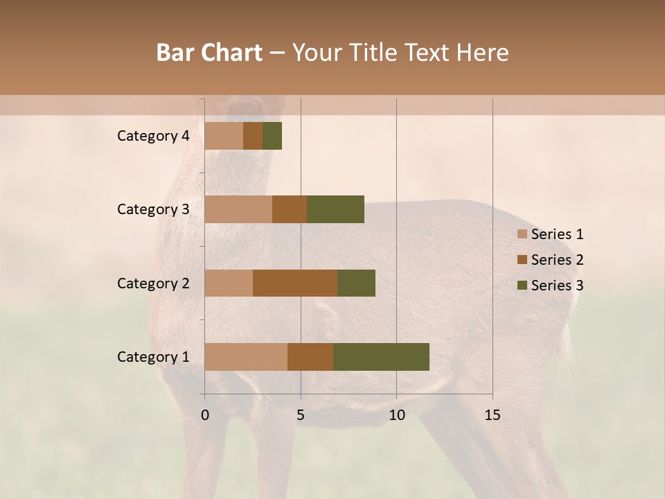 Roe Bock Female PowerPoint Template