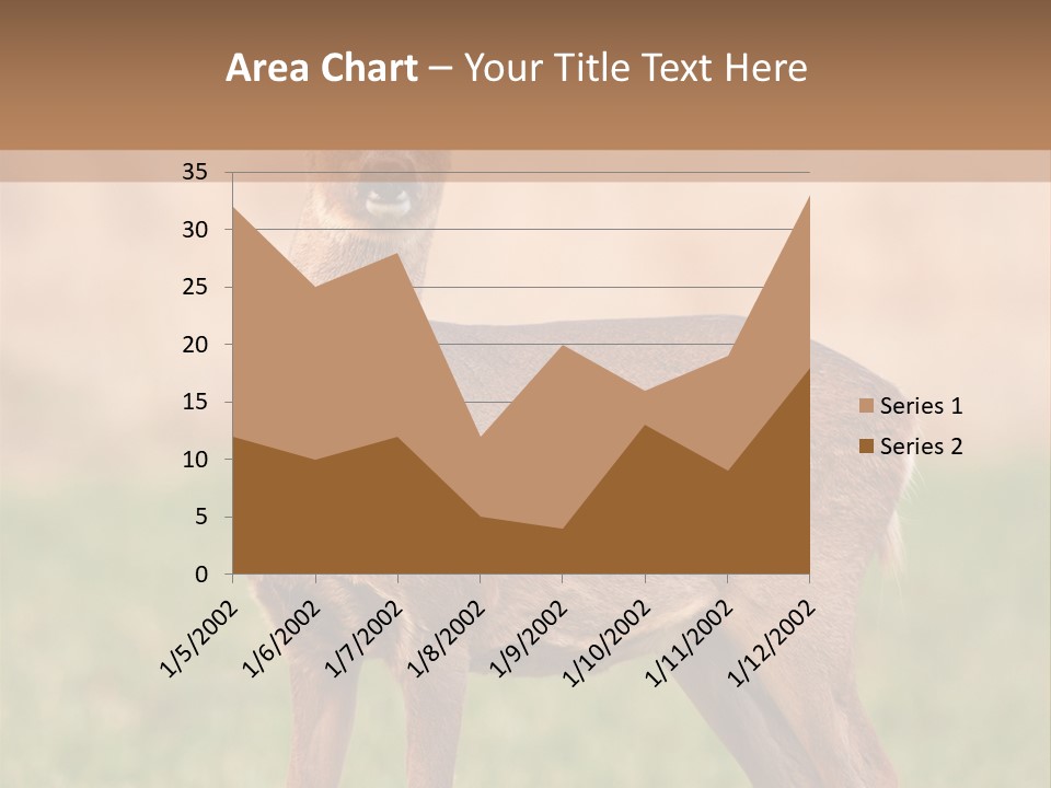 Roe Bock Female PowerPoint Template