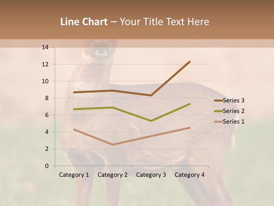 Roe Bock Female PowerPoint Template