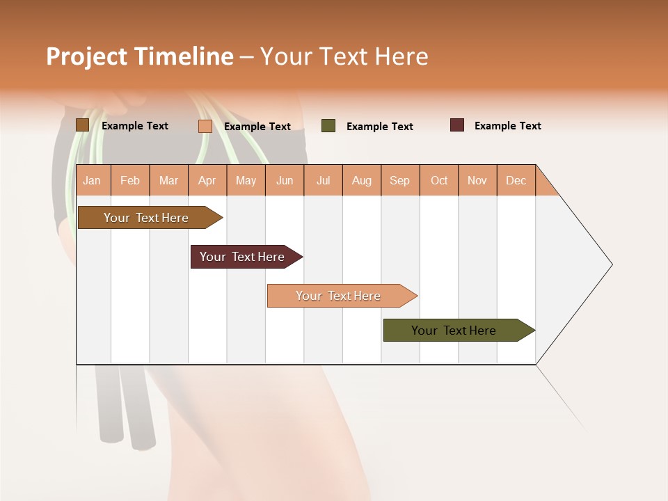 A Woman's Butt With A Skipping Rope Attached To It PowerPoint Template