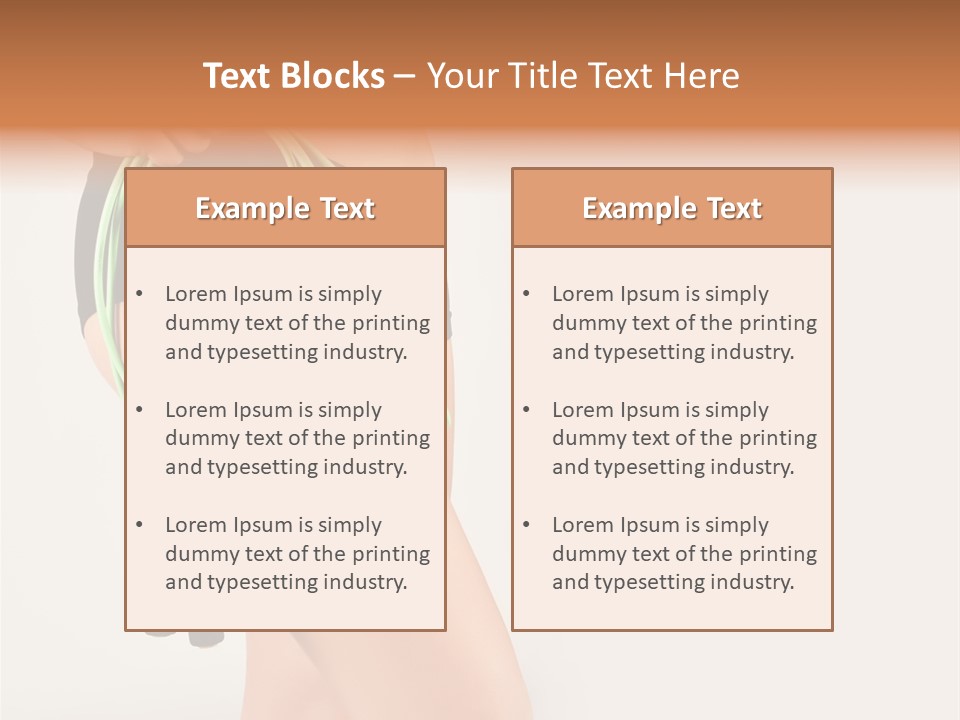 A Woman's Butt With A Skipping Rope Attached To It PowerPoint Template