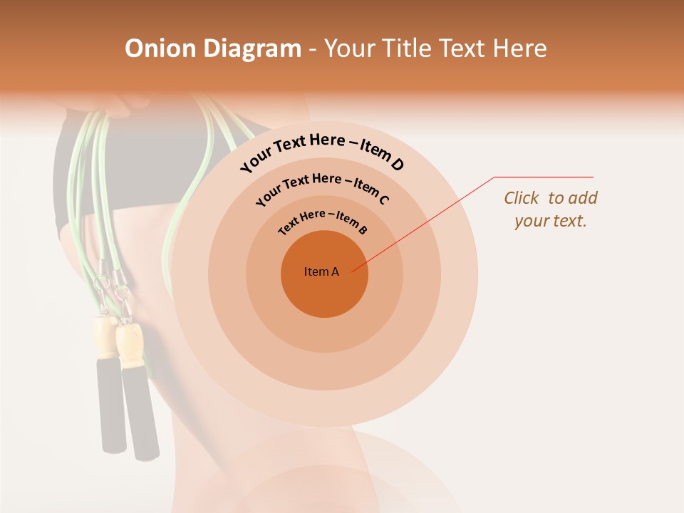 A Woman's Butt With A Skipping Rope Attached To It PowerPoint Template