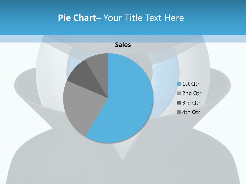 A Blue Eyed Man In A Black Suit And Hat PowerPoint Template