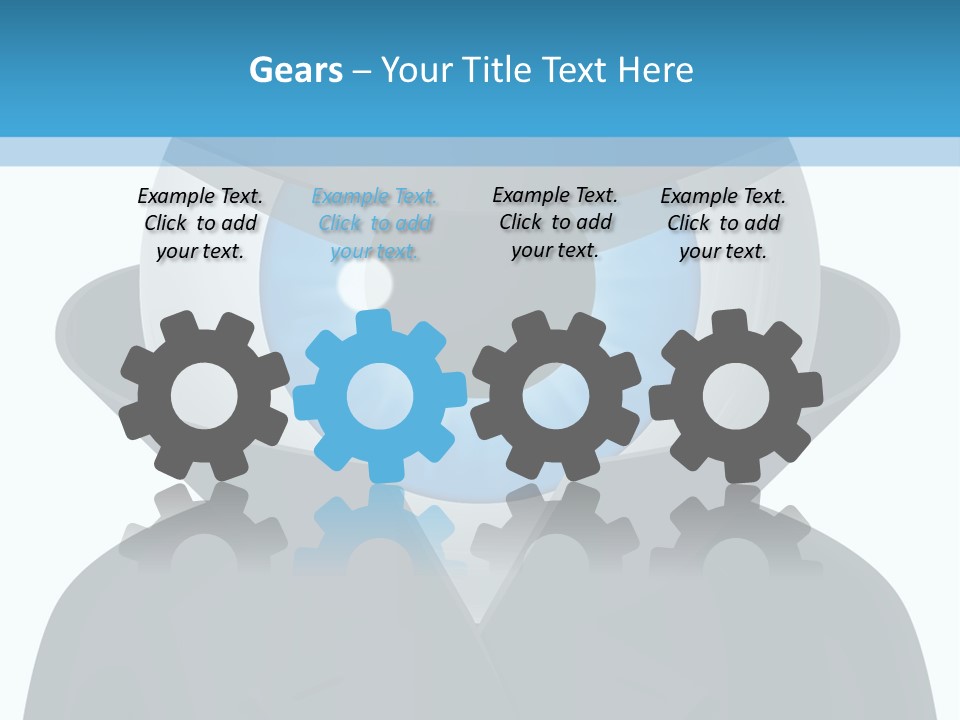 A Blue Eyed Man In A Black Suit And Hat PowerPoint Template