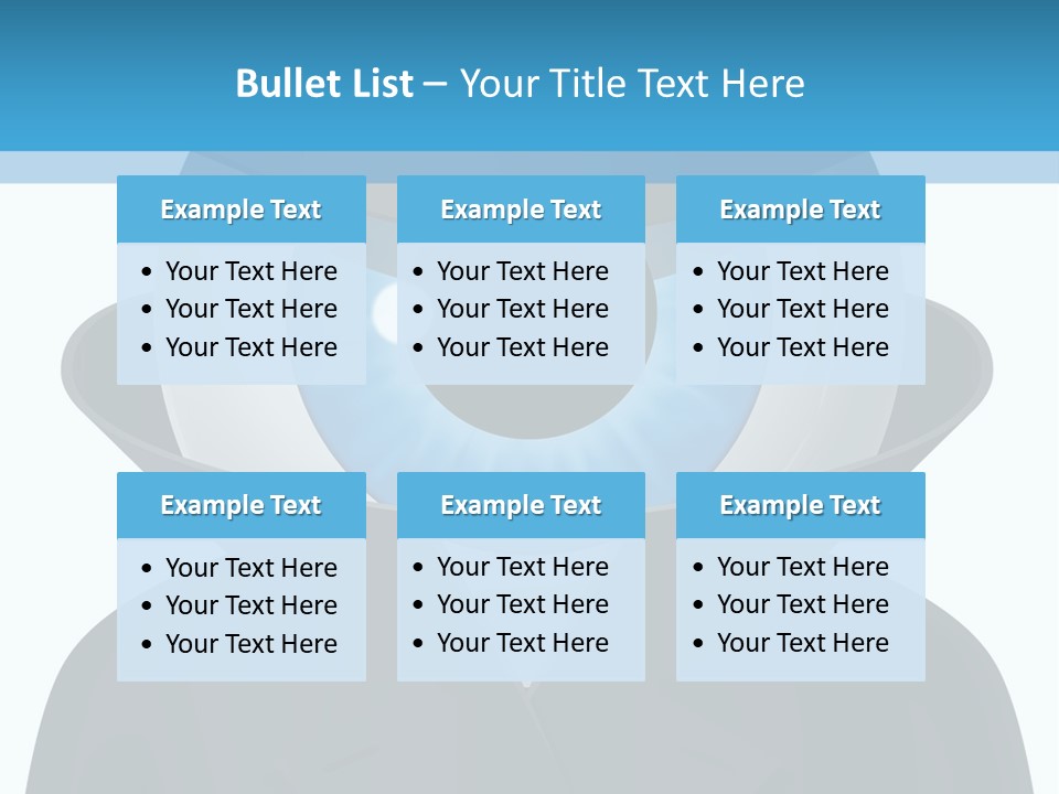 A Blue Eyed Man In A Black Suit And Hat PowerPoint Template