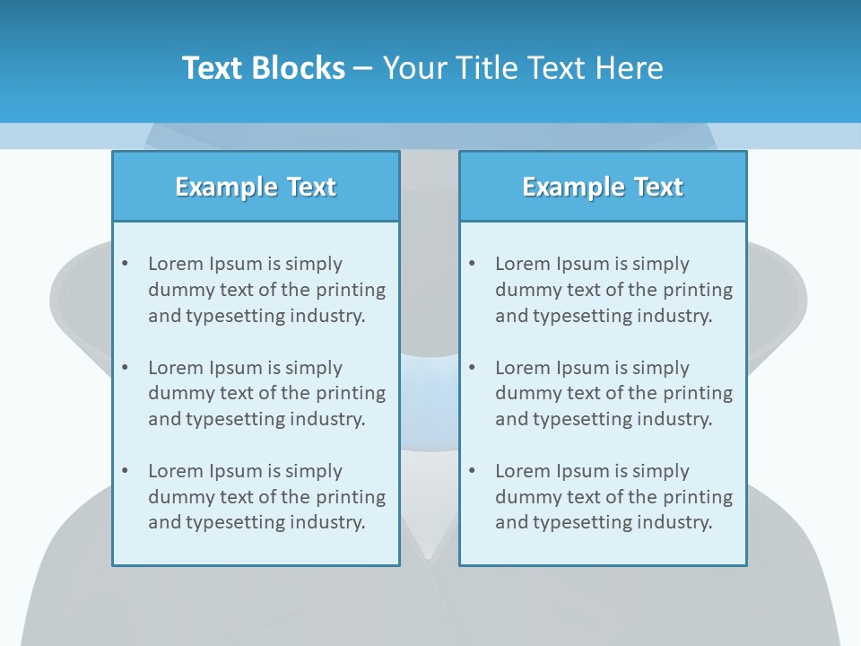 A Blue Eyed Man In A Black Suit And Hat PowerPoint Template