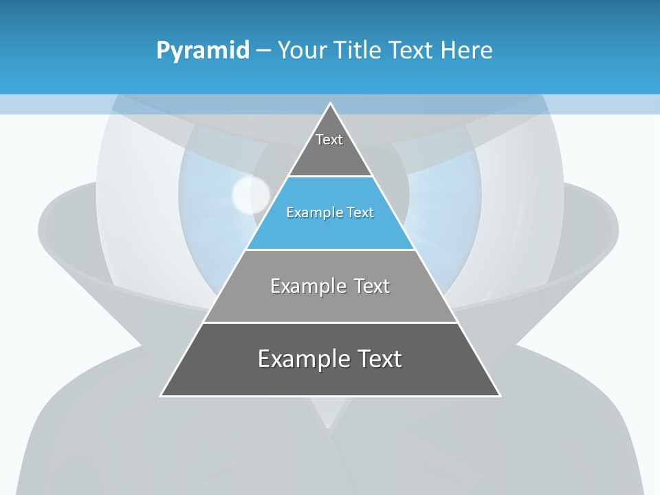 A Blue Eyed Man In A Black Suit And Hat PowerPoint Template