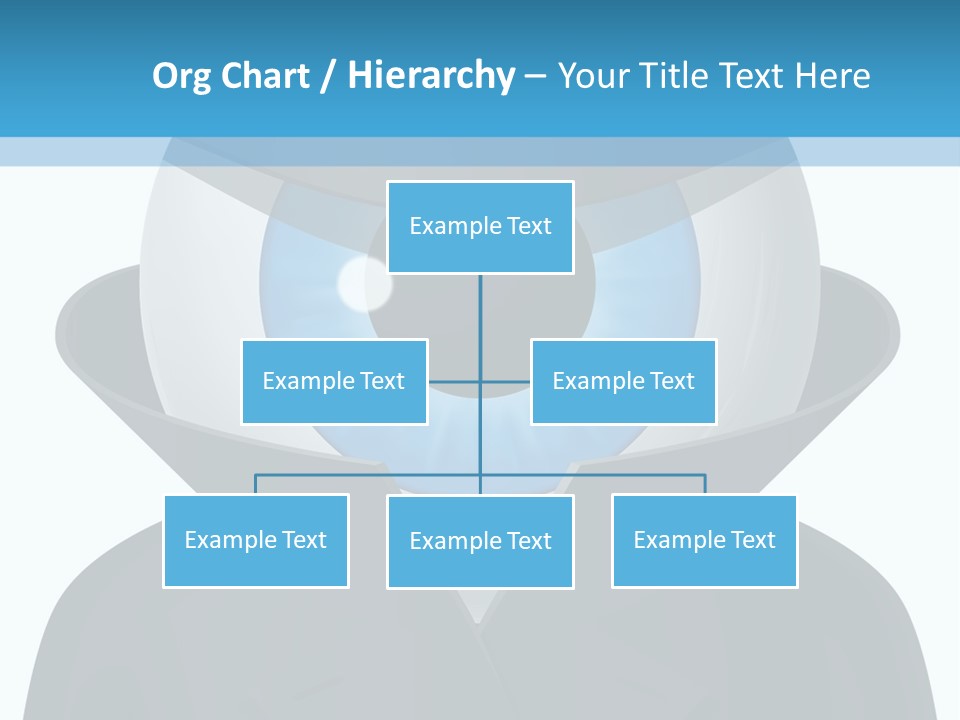 A Blue Eyed Man In A Black Suit And Hat PowerPoint Template
