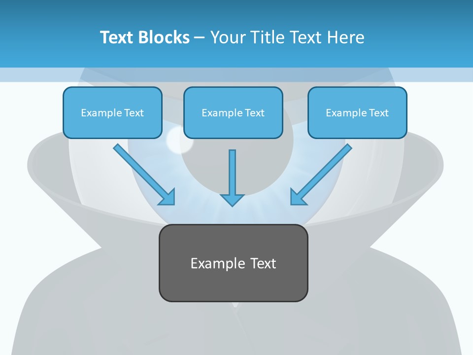 A Blue Eyed Man In A Black Suit And Hat PowerPoint Template