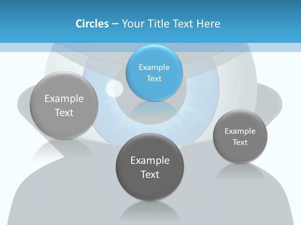 A Blue Eyed Man In A Black Suit And Hat PowerPoint Template