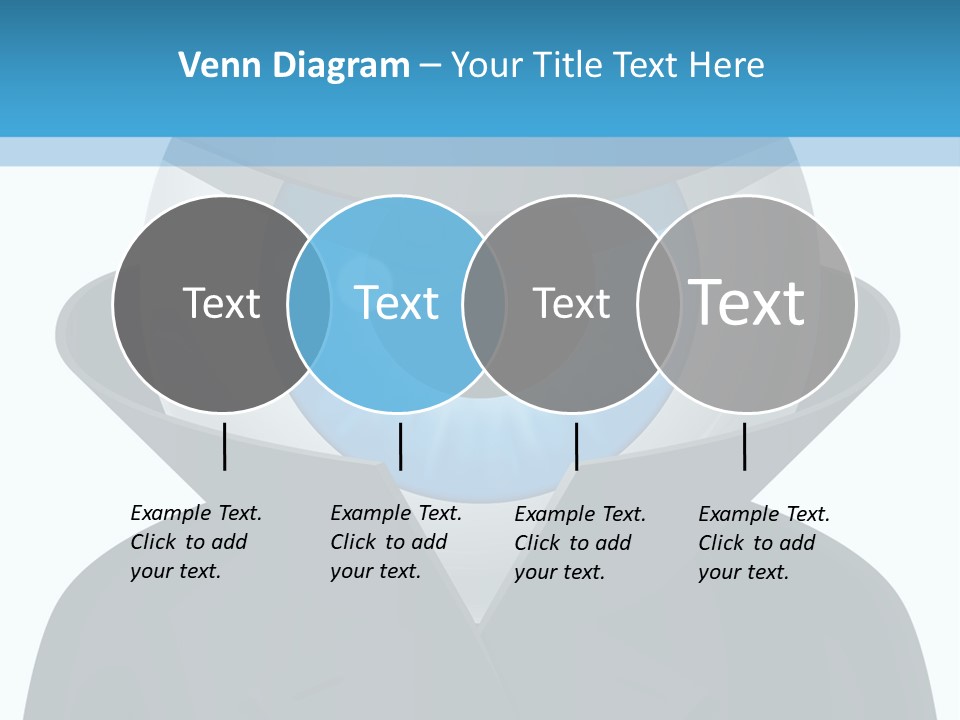 A Blue Eyed Man In A Black Suit And Hat PowerPoint Template