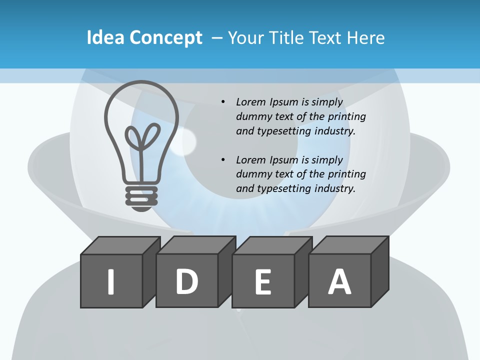 A Blue Eyed Man In A Black Suit And Hat PowerPoint Template