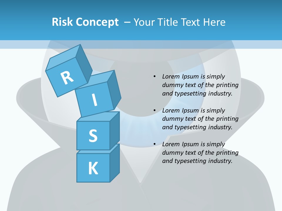 A Blue Eyed Man In A Black Suit And Hat PowerPoint Template