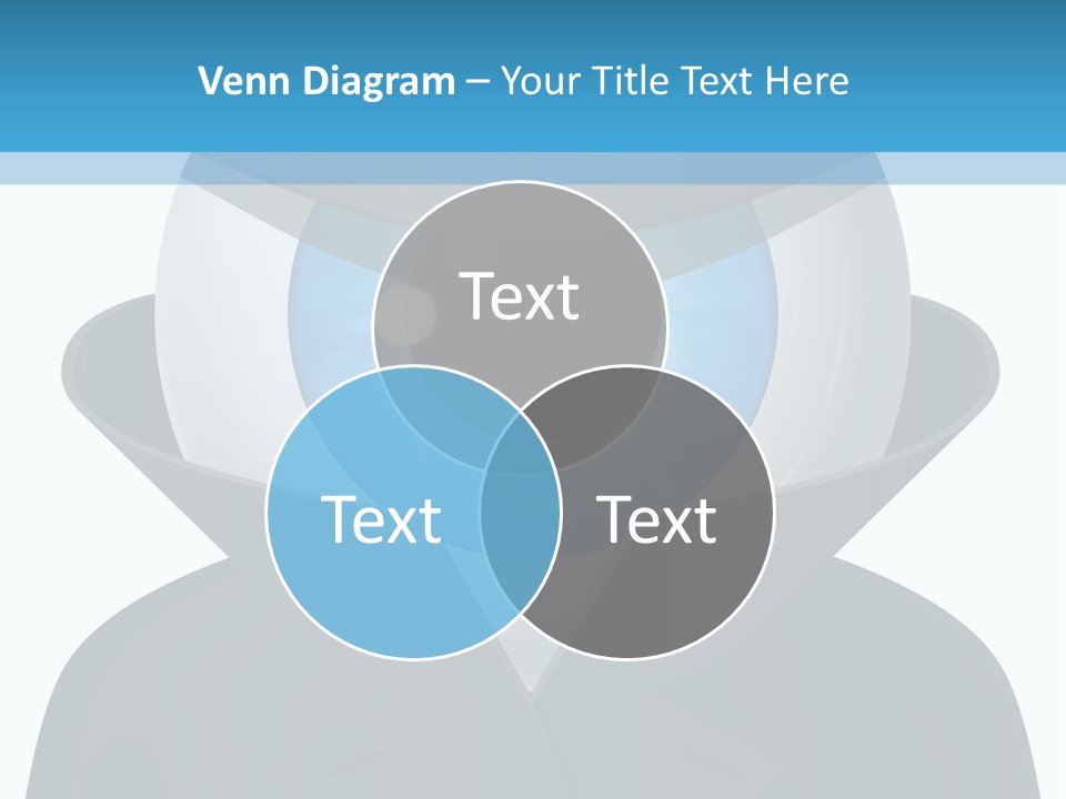 A Blue Eyed Man In A Black Suit And Hat PowerPoint Template