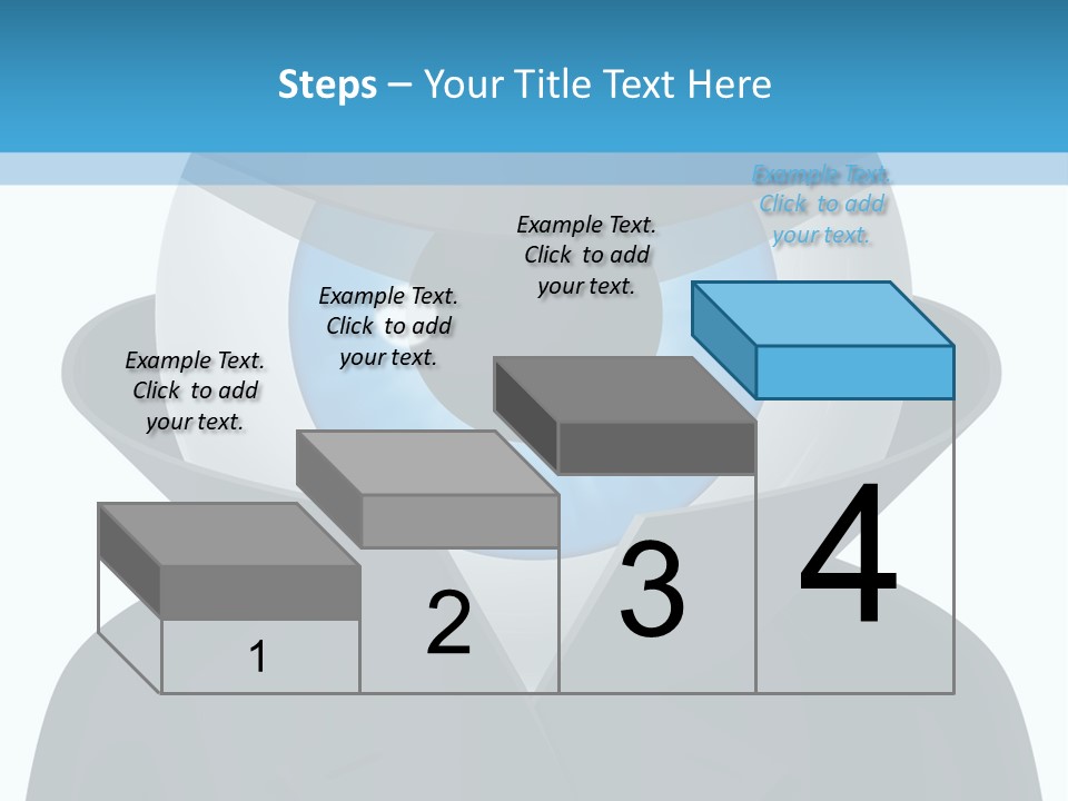 A Blue Eyed Man In A Black Suit And Hat PowerPoint Template