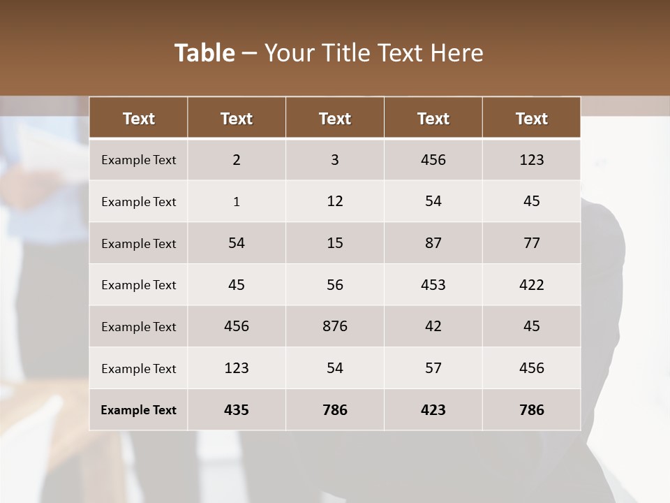 A Woman Standing In Front Of A Group Of People PowerPoint Template