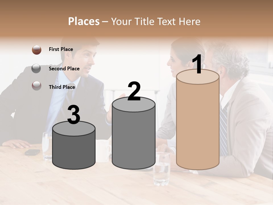 Manager Bankruptcy Crisis PowerPoint Template