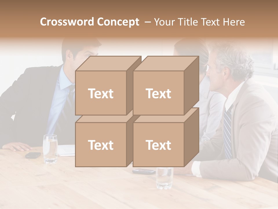 Manager Bankruptcy Crisis PowerPoint Template