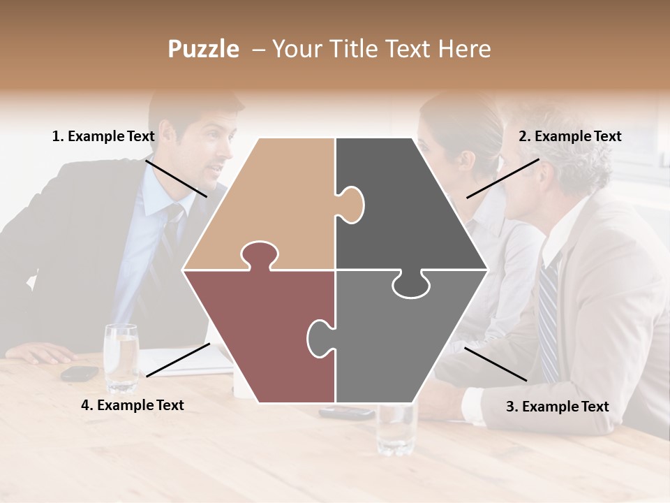 Manager Bankruptcy Crisis PowerPoint Template