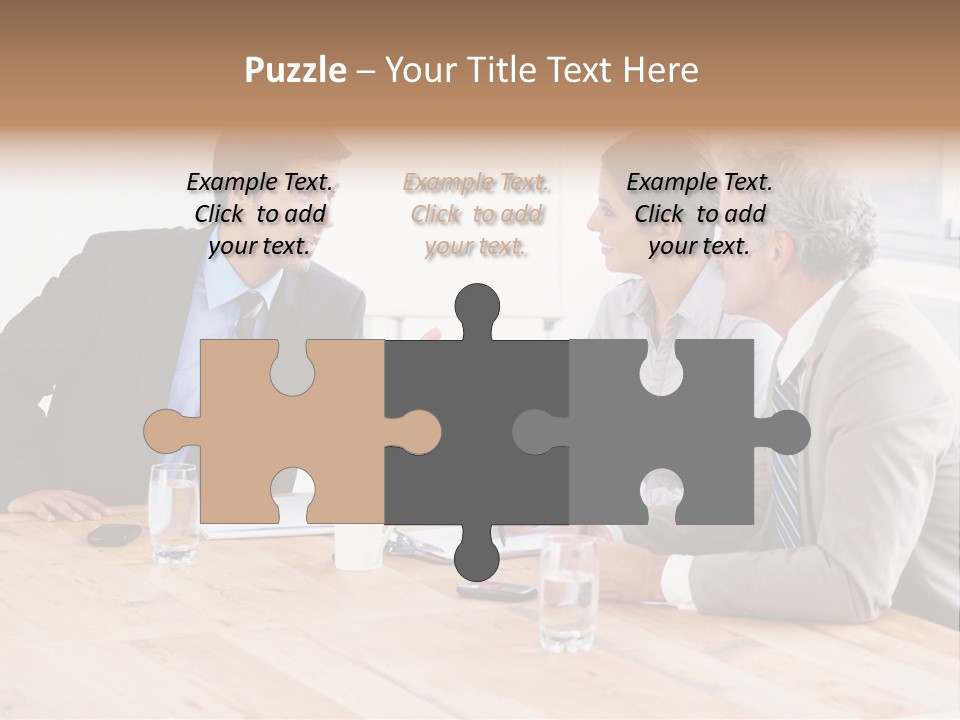 Manager Bankruptcy Crisis PowerPoint Template