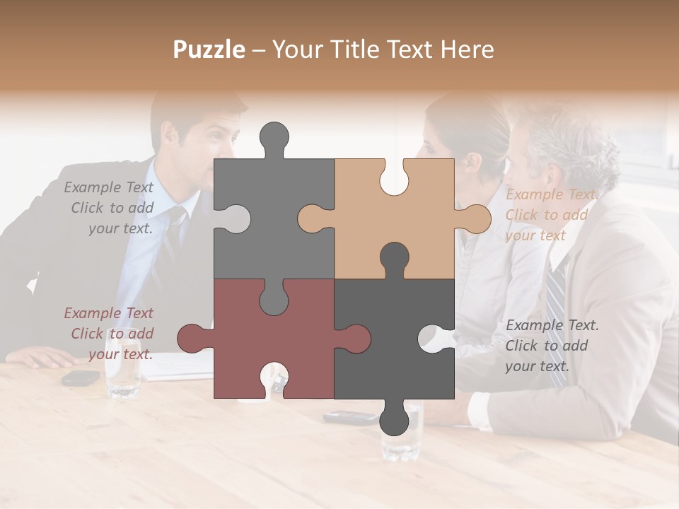 Manager Bankruptcy Crisis PowerPoint Template