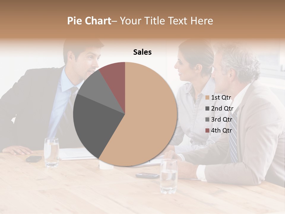 Manager Bankruptcy Crisis PowerPoint Template