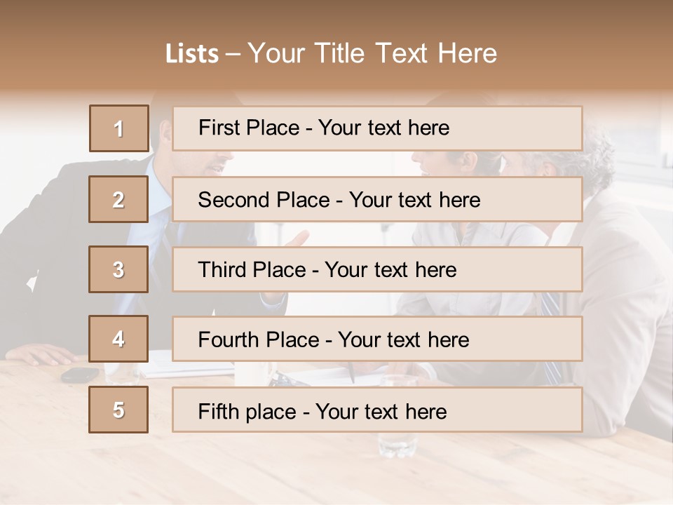 Manager Bankruptcy Crisis PowerPoint Template