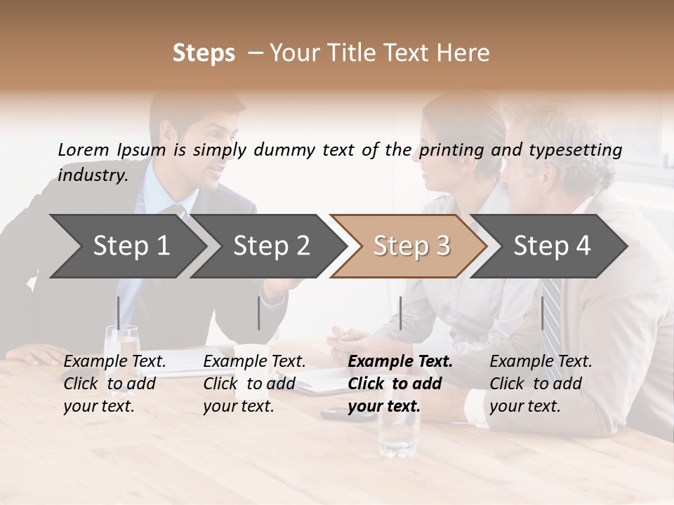 Manager Bankruptcy Crisis PowerPoint Template